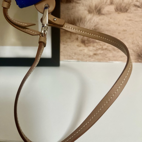 Prada Vibrant Blue Textile Pouch - Picture 2 of 5